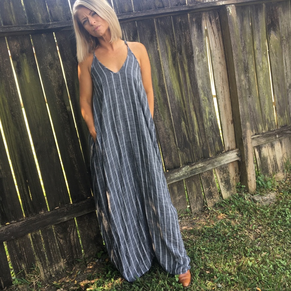 Elan Boho Hippie Maxi Dress